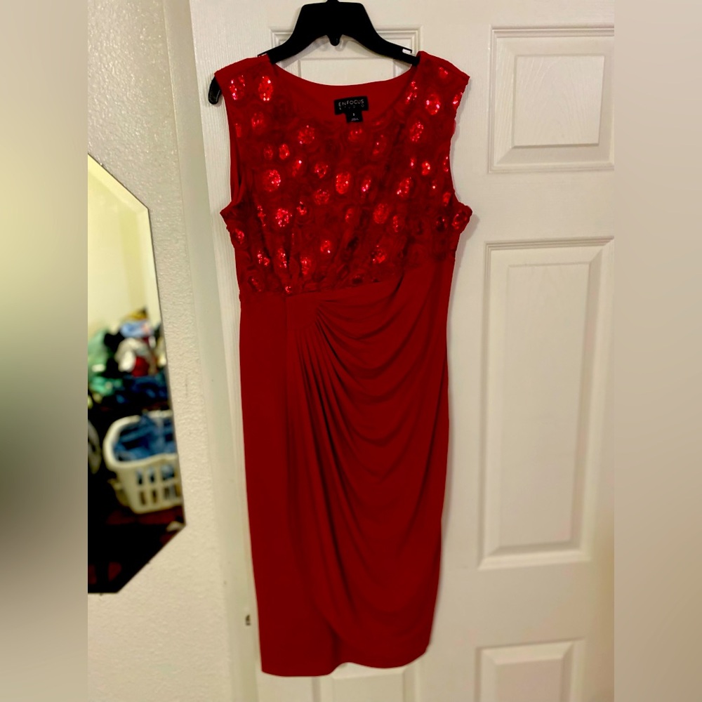 Beautiful red dress
